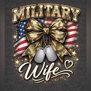 Military Wife Graphic Tee